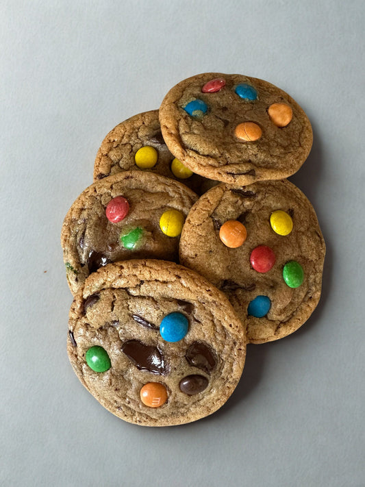 An M&M Cookie Affair